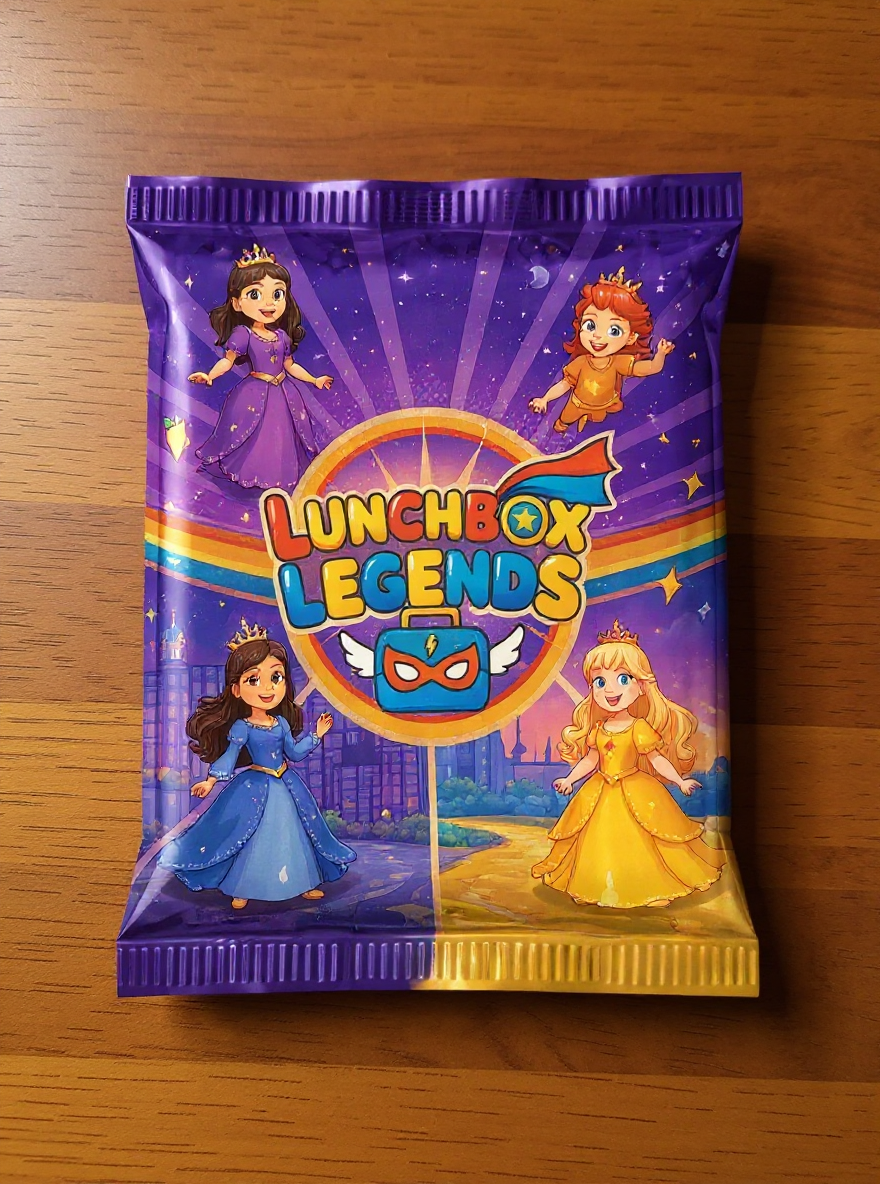 Princess Pack — 24 custom princess trading cards